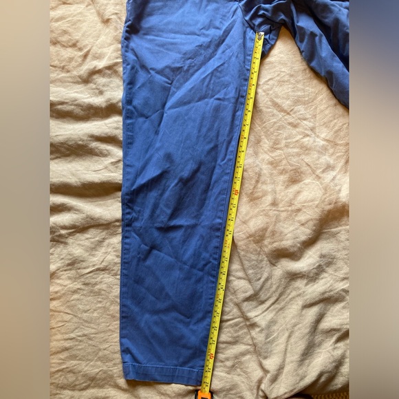 Uniqlo Cropped Ankle Pants size small 27” Inseam XS Unisex blue - Picture 3 of 4